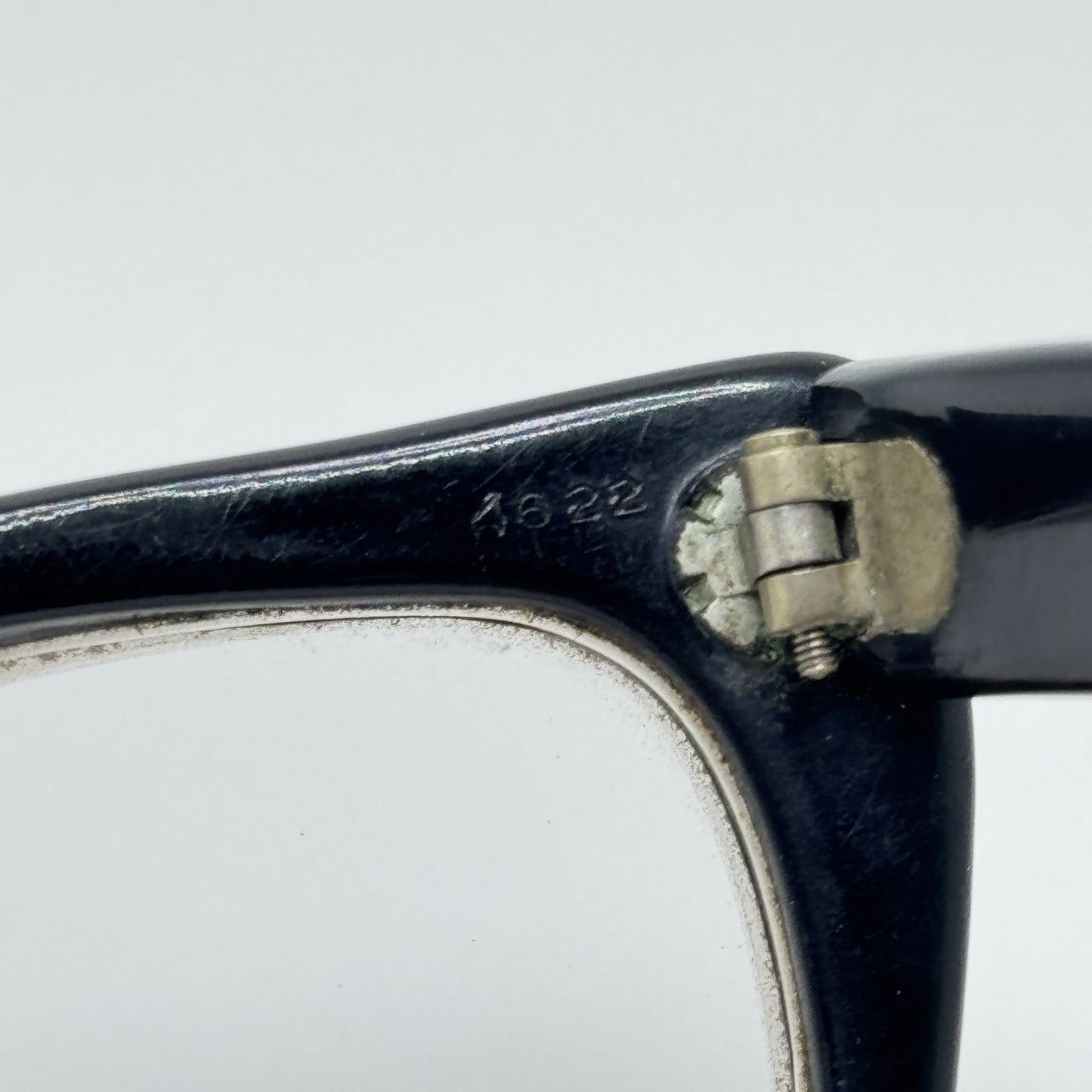 Riviera Eyeglasses Eye Glasses Frames Black Italy 46-22