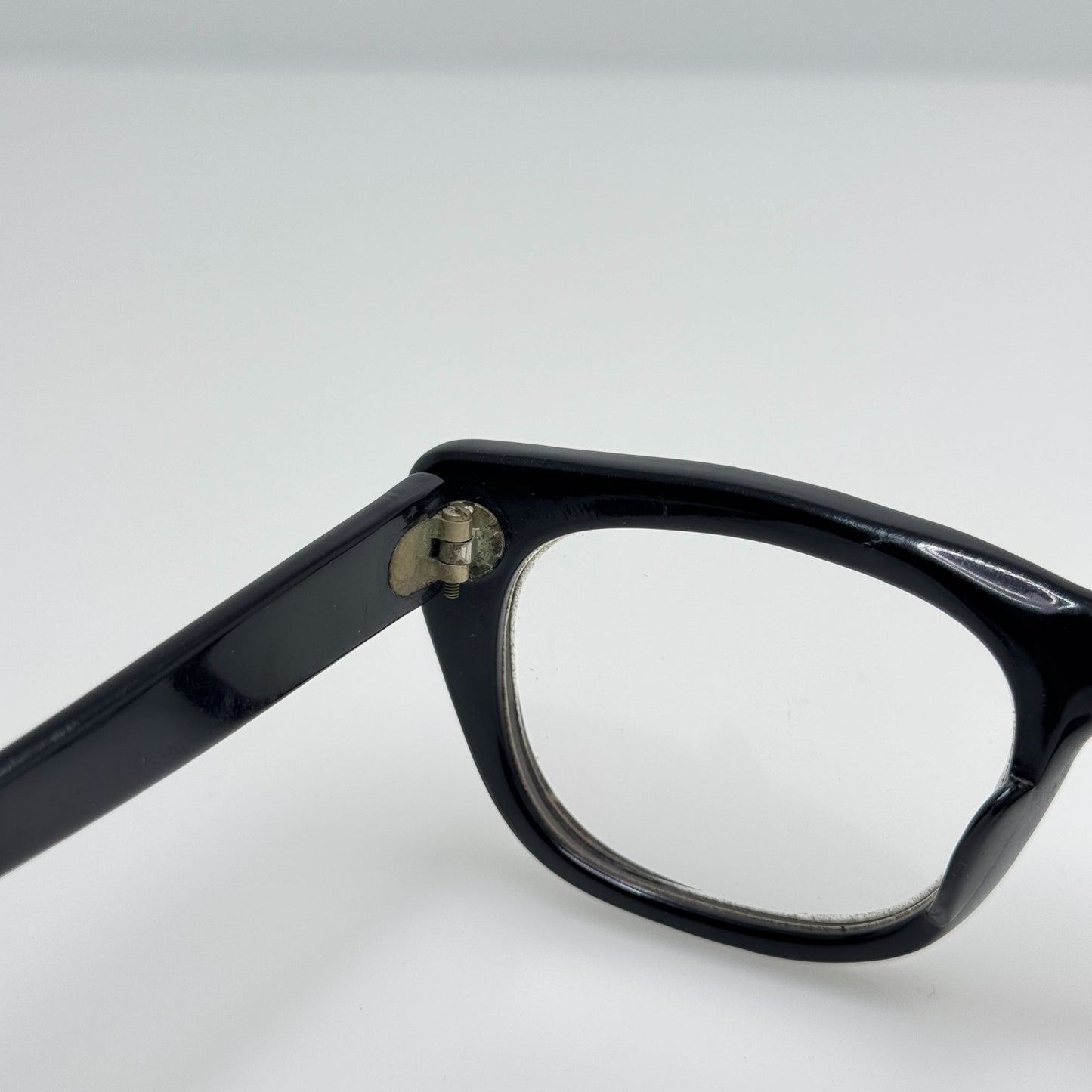 Riviera Eyeglasses Eye Glasses Frames Black Italy 46-22