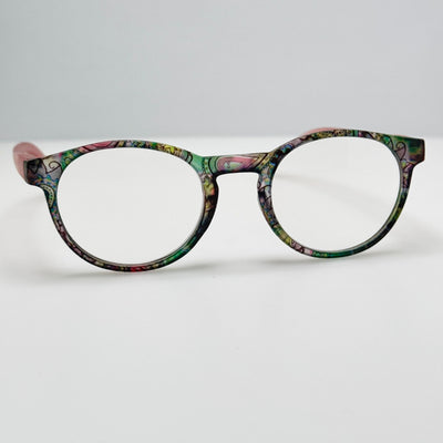 Martha Stewart Eyeglasses Eye Glasses Frames ZHMX0107-B MX104 GNP +2.00