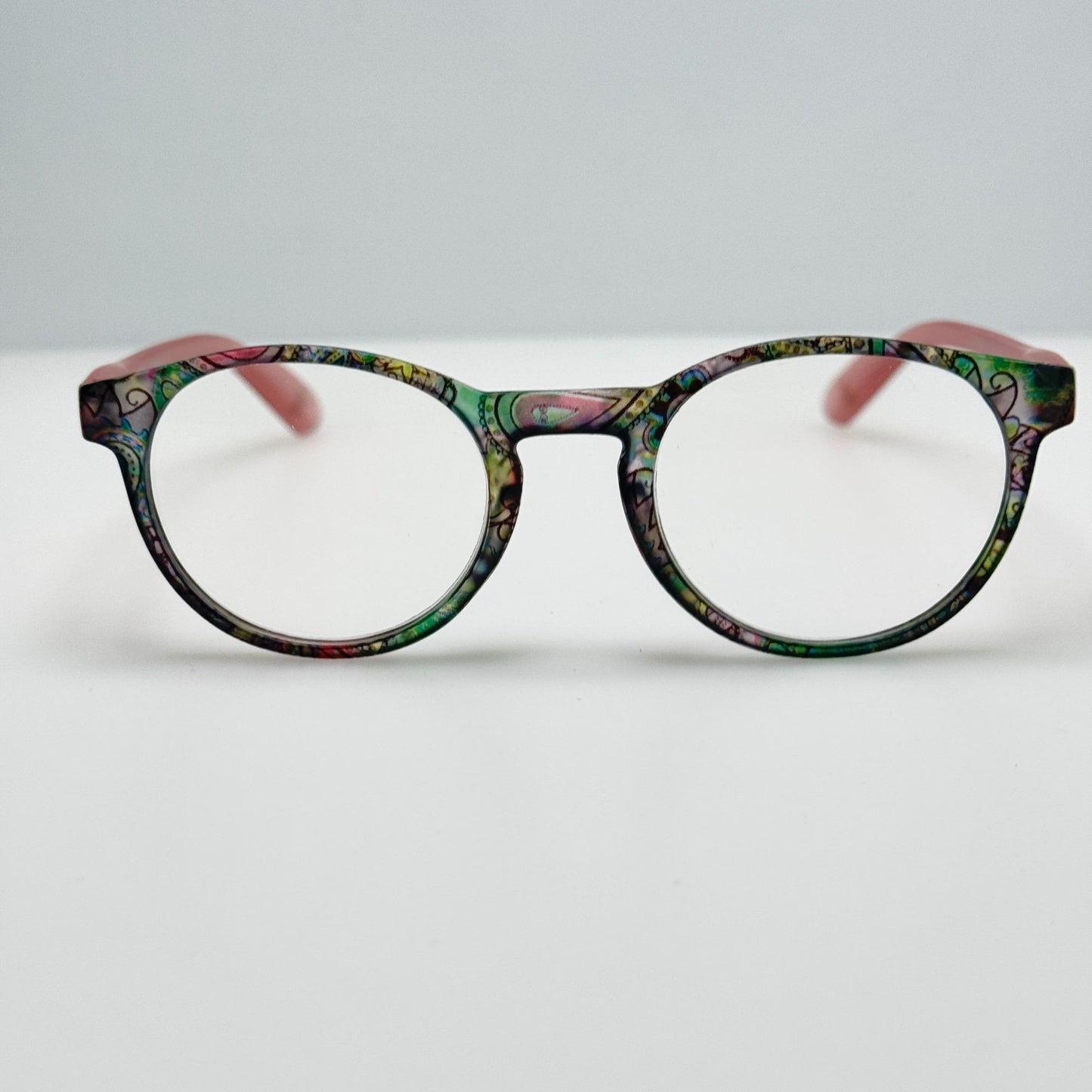 Martha Stewart Eyeglasses Eye Glasses Frames ZHMX0107-B MX104 GNP +2.00
