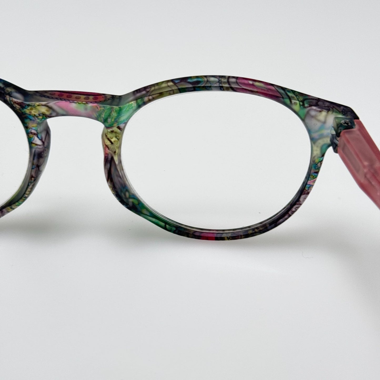Martha Stewart Eyeglasses Eye Glasses Frames ZHMX0107-B MX104 GNP +2.00