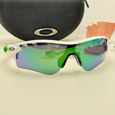 Oakley Sunglasses OO9181-35 Radar Lock Mark Cavendish W/ Case