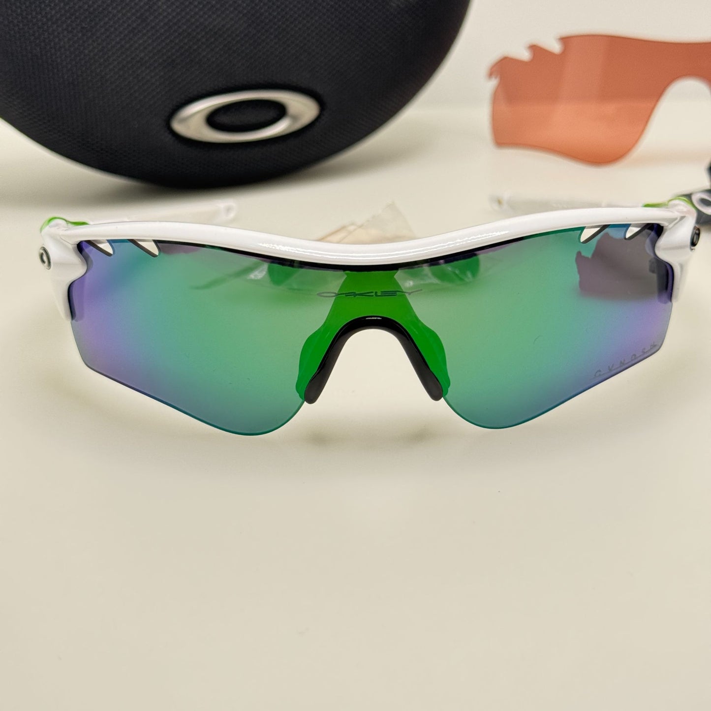 Oakley Sunglasses OO9181-35 Radar Lock Mark Cavendish W/ Case