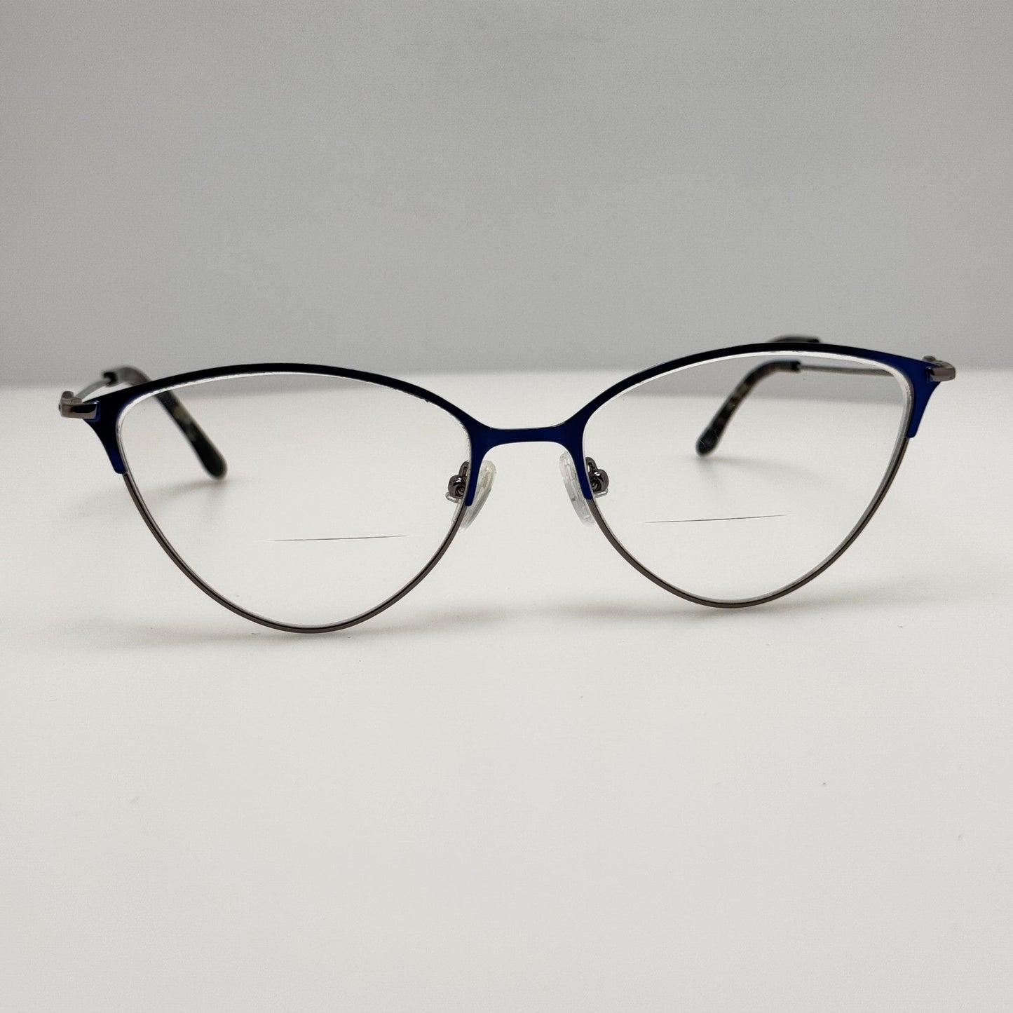 Bcbg Maxazria Eyeglasses Eye Glasses Frames Arla Blue Combo 54-16-135