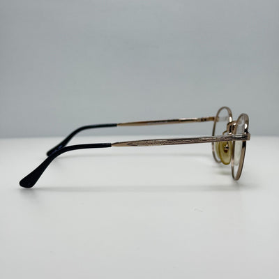 Metalflex #E Gold Brown Youth Eyeglasses Eye Glasses Frames 46-20-135