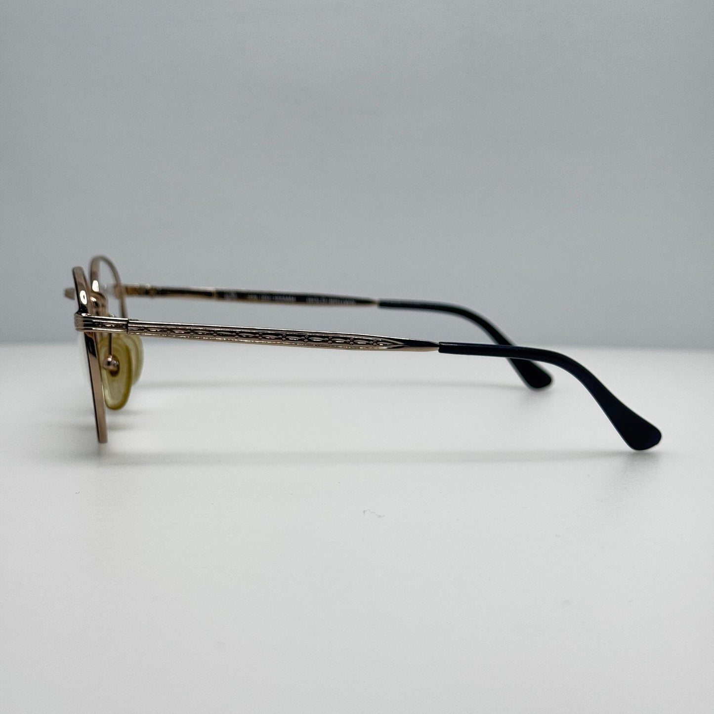 Metalflex #E Gold Brown Youth Eyeglasses Eye Glasses Frames 46-20-135