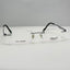 Steve H Eyeglasses Eye Glasses Frames TT 8544 Shiny Silver Titanium 52-18-140