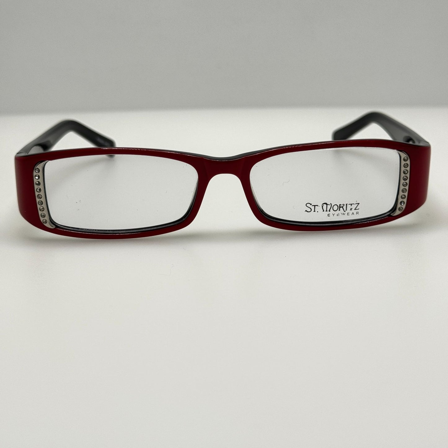 St Moritz Ice 106 Eyeglasses Eye Glasses Frames Red 52-16-135