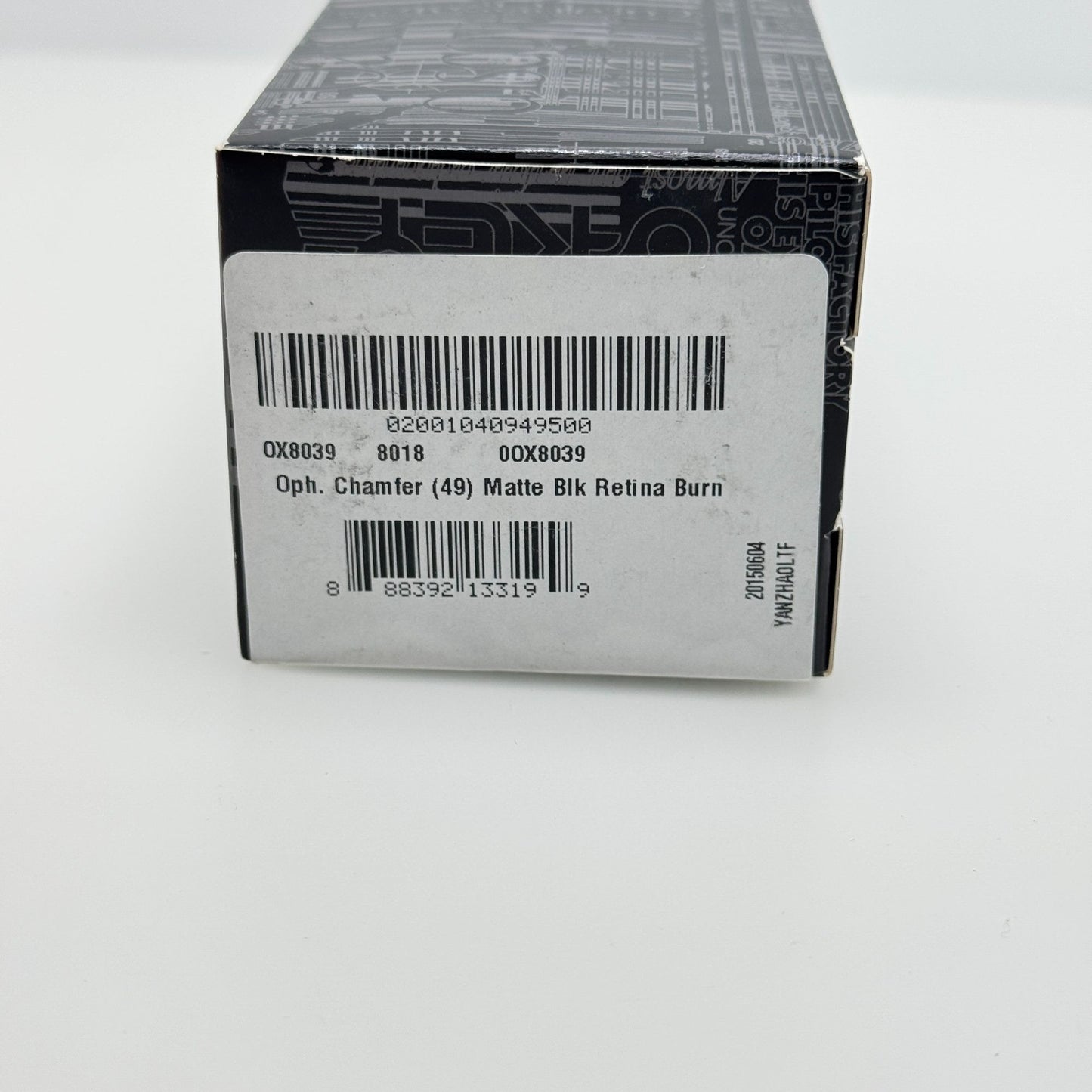 Oakley OX8039-0649 Chamfer Black Retina Eyeglasses Eye Glasses Frames 49-18-140