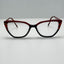 OGI Hey Guys Red Eyeglasses Eye Glasses Frames Japan 52-15-145