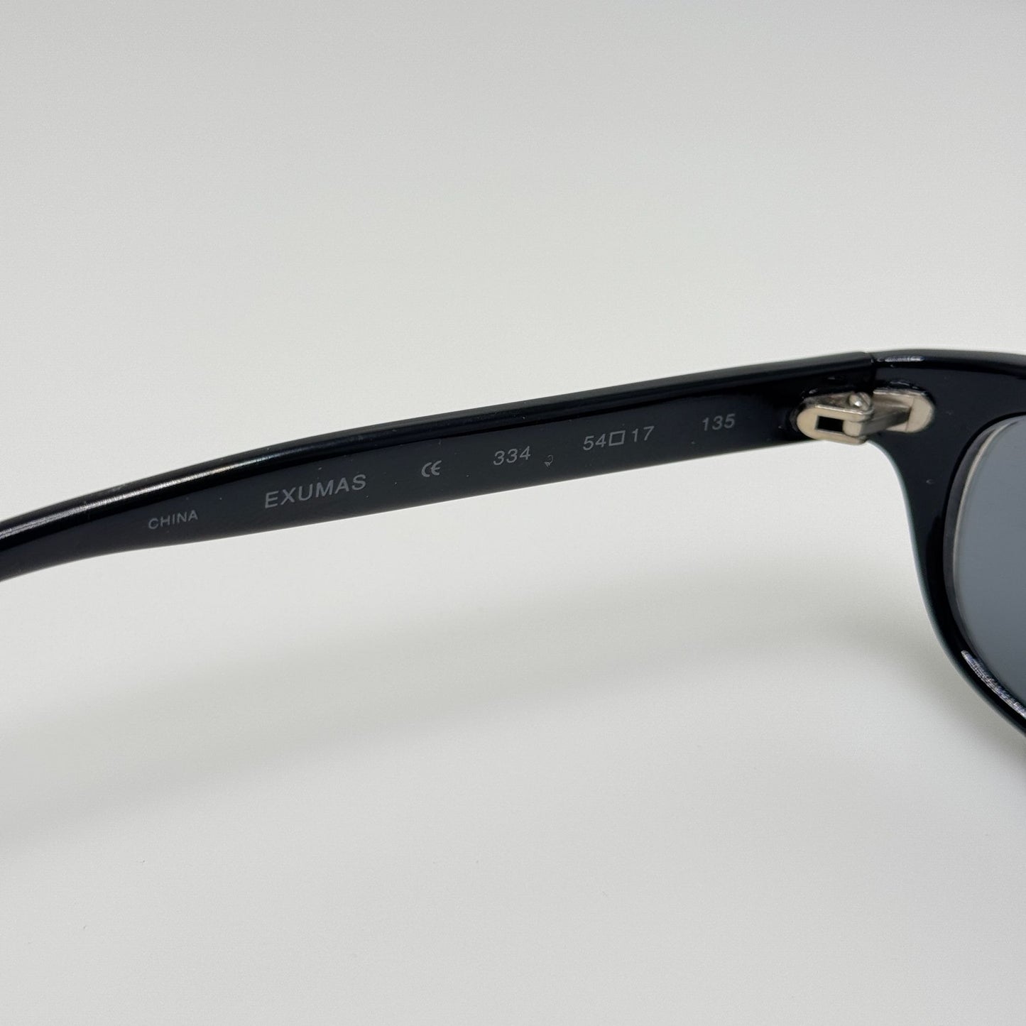 Nautica Eyeglasses Eye Glasses Frames EXUMAS 334 Black 54-17-135