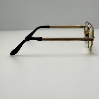 US Optical Eyeglasses Eye Glasses Frames Gold USA 5 1/4 50-20-135