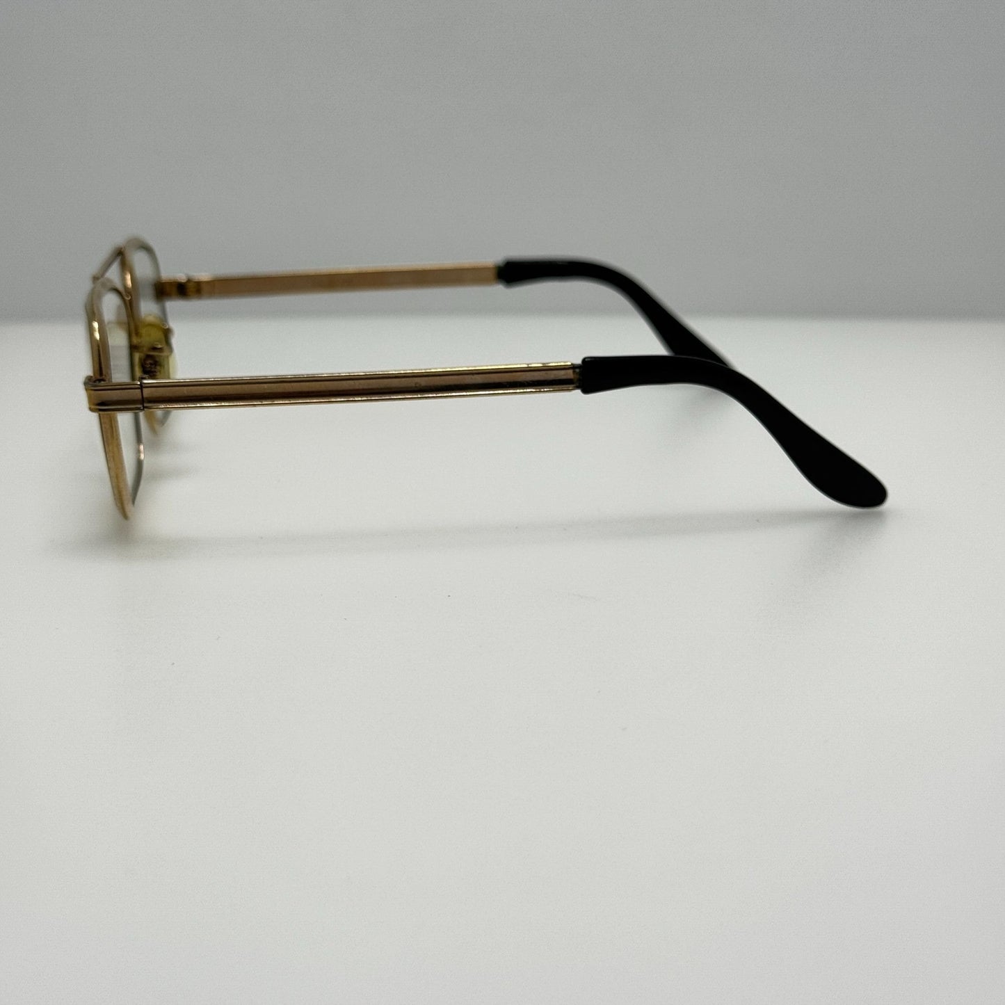 US Optical Eyeglasses Eye Glasses Frames Gold USA 5 1/4 50-20-135