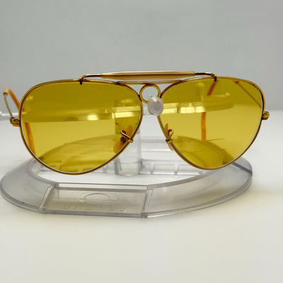 Ray Ban Bausch & Lomb B&L 10K GF Aviator Bullethole Eyeglasses Eye Glasses Frame