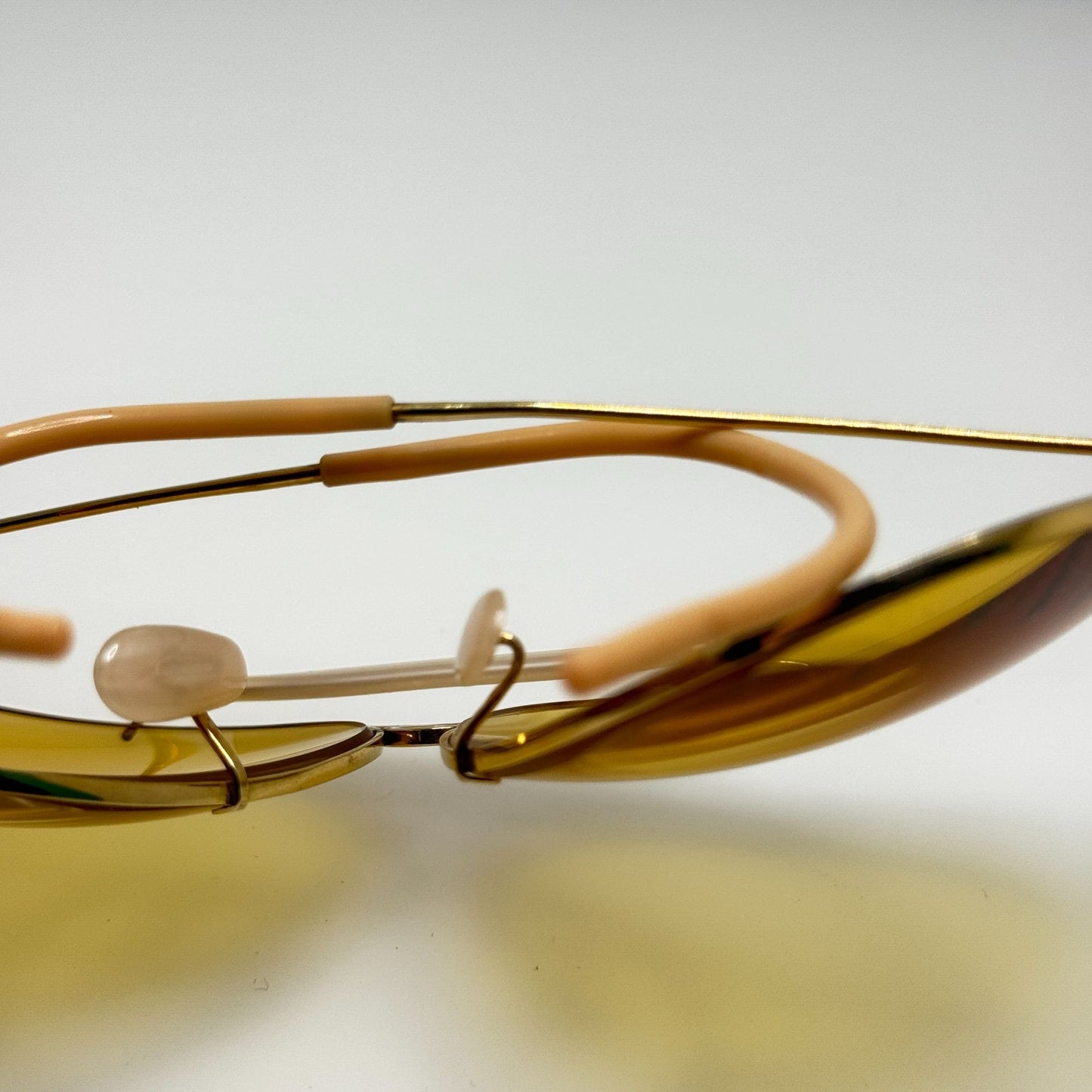 Ray Ban Bausch & Lomb B&L 10K GF Aviator Bullethole Eyeglasses Eye Glasses Frame