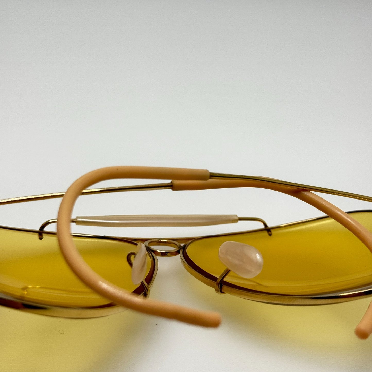 Ray Ban Bausch & Lomb B&L 10K GF Aviator Bullethole Eyeglasses Eye Glasses Frame