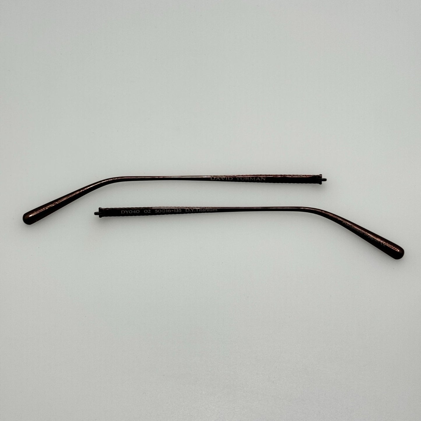 David Yurman DY040 02 50-16-135 Titanium Eye Glasses Temple Arms Only PARTS