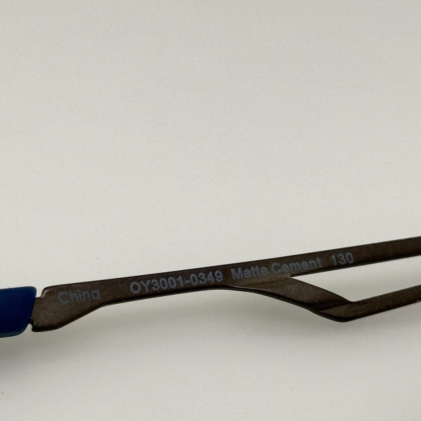 Oakley OY3001-0349 Barspin XS Cement Eyeglasses Eye Glasses Frames 49-15-130