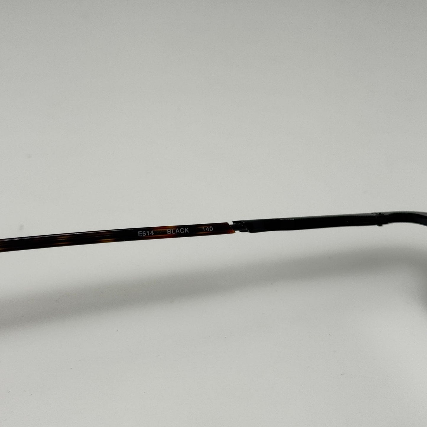 Esquire E614 Black Eyeglasses Eye Glasses Frames 50-18-140