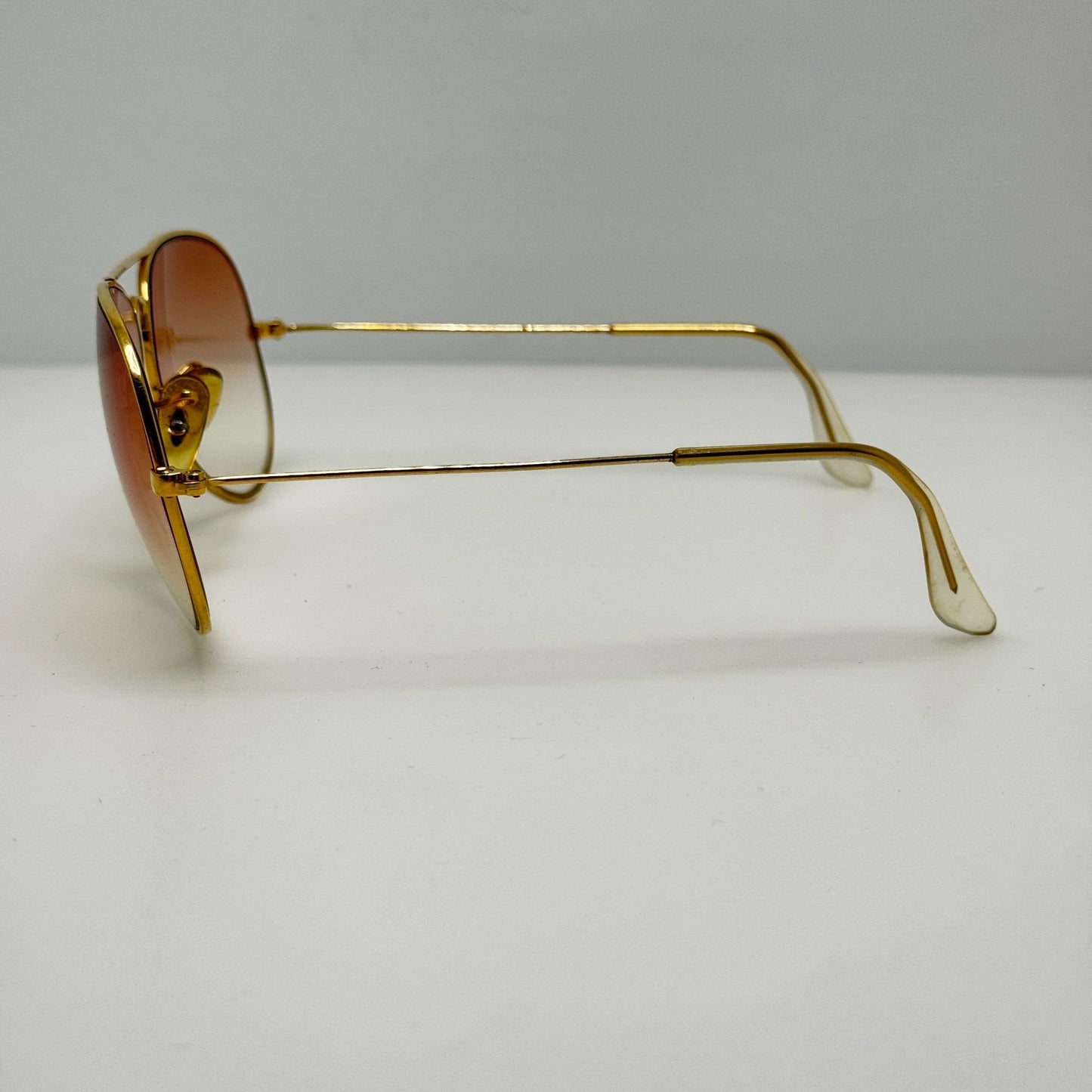 Ray Ban Aviator Bausch & Lomb Gold Eyeglasses Eye Glasses Frames 62-14