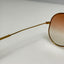 Ray Ban Aviator Bausch & Lomb Gold Eyeglasses Eye Glasses Frames 62-14