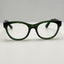 Ahlem Rue Amelie Eyeglasses Eye Glasses Frames Dark Green France 51-19