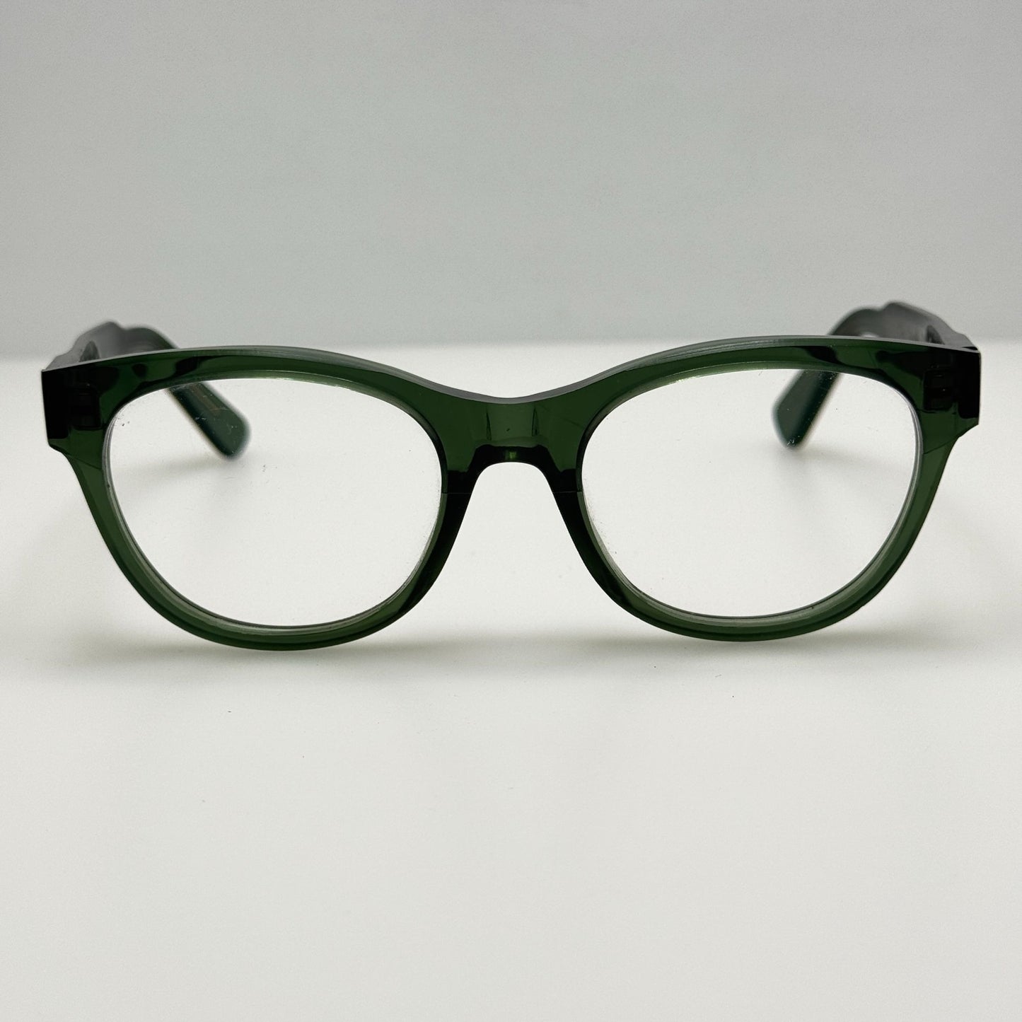 Ahlem Rue Amelie Eyeglasses Eye Glasses Frames Dark Green France 51-19