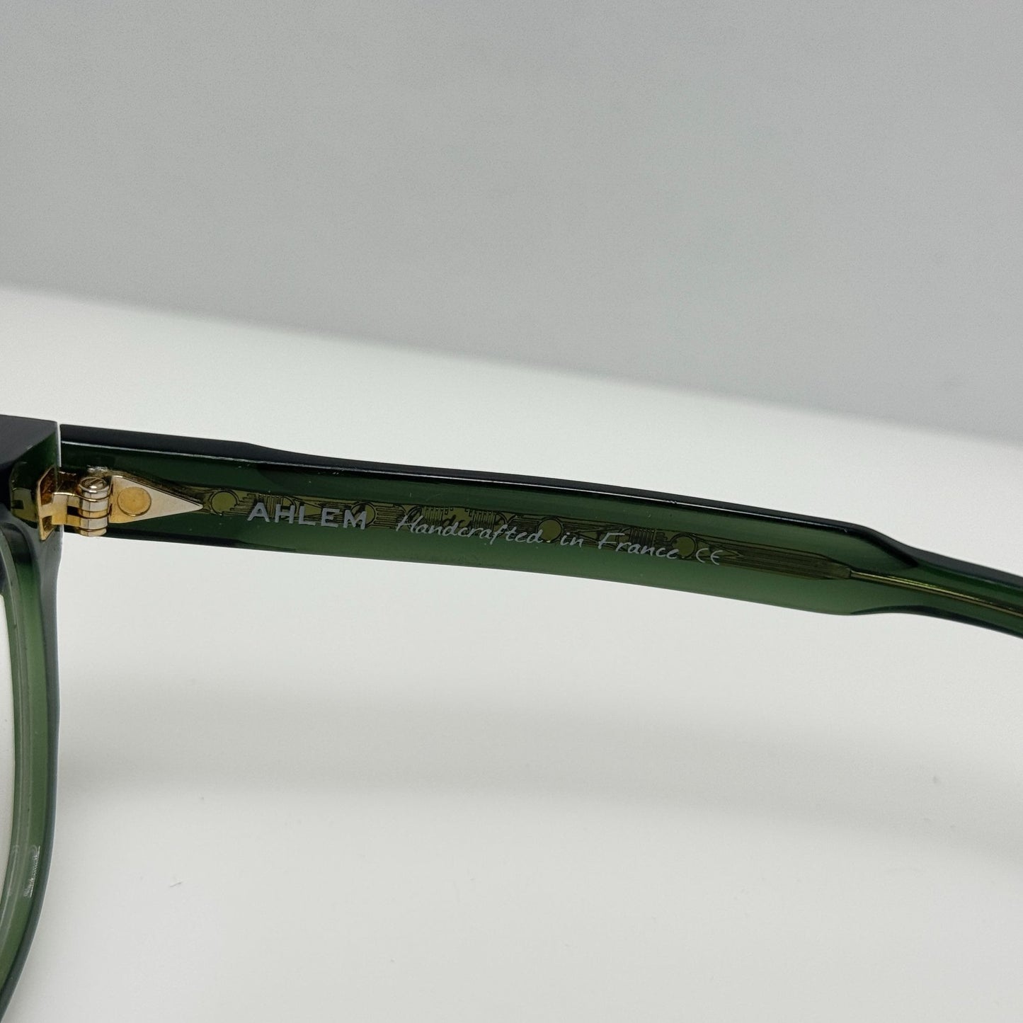 Ahlem Rue Amelie Eyeglasses Eye Glasses Frames Dark Green France 51-19