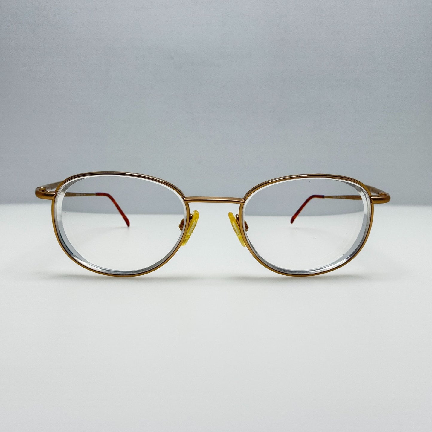 Sharper Image Eye Glasses Eyeglasses Frames Odyssey GLD Japan 49-19-145