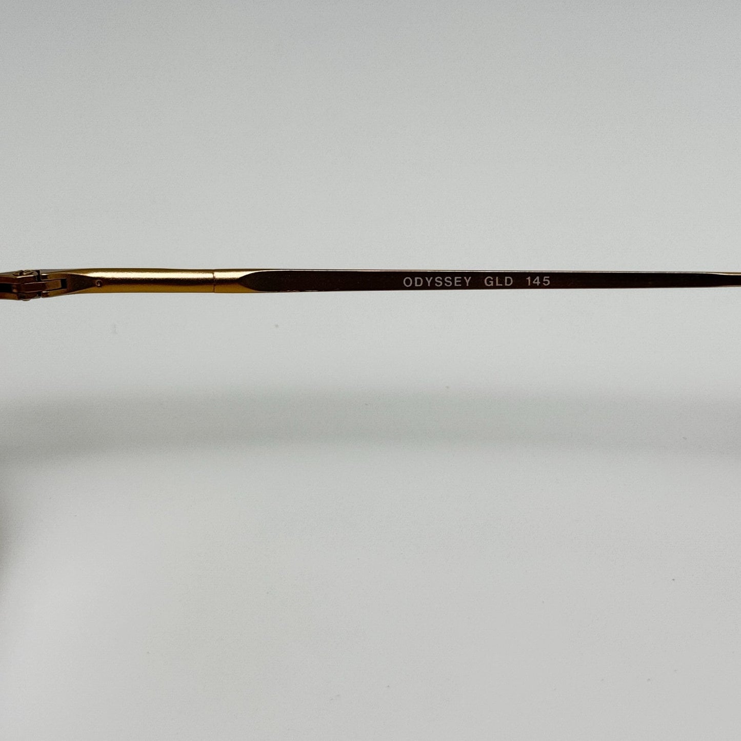 Sharper Image Eye Glasses Eyeglasses Frames Odyssey GLD Japan 49-19-145