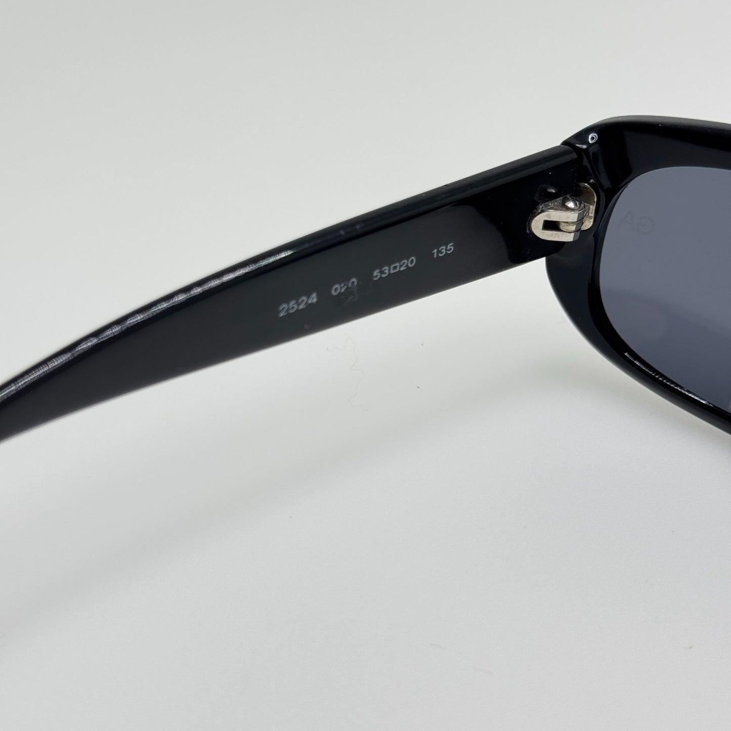 Giorgio Armani Sunglasses 2524 020 Black Italy 53-20-135