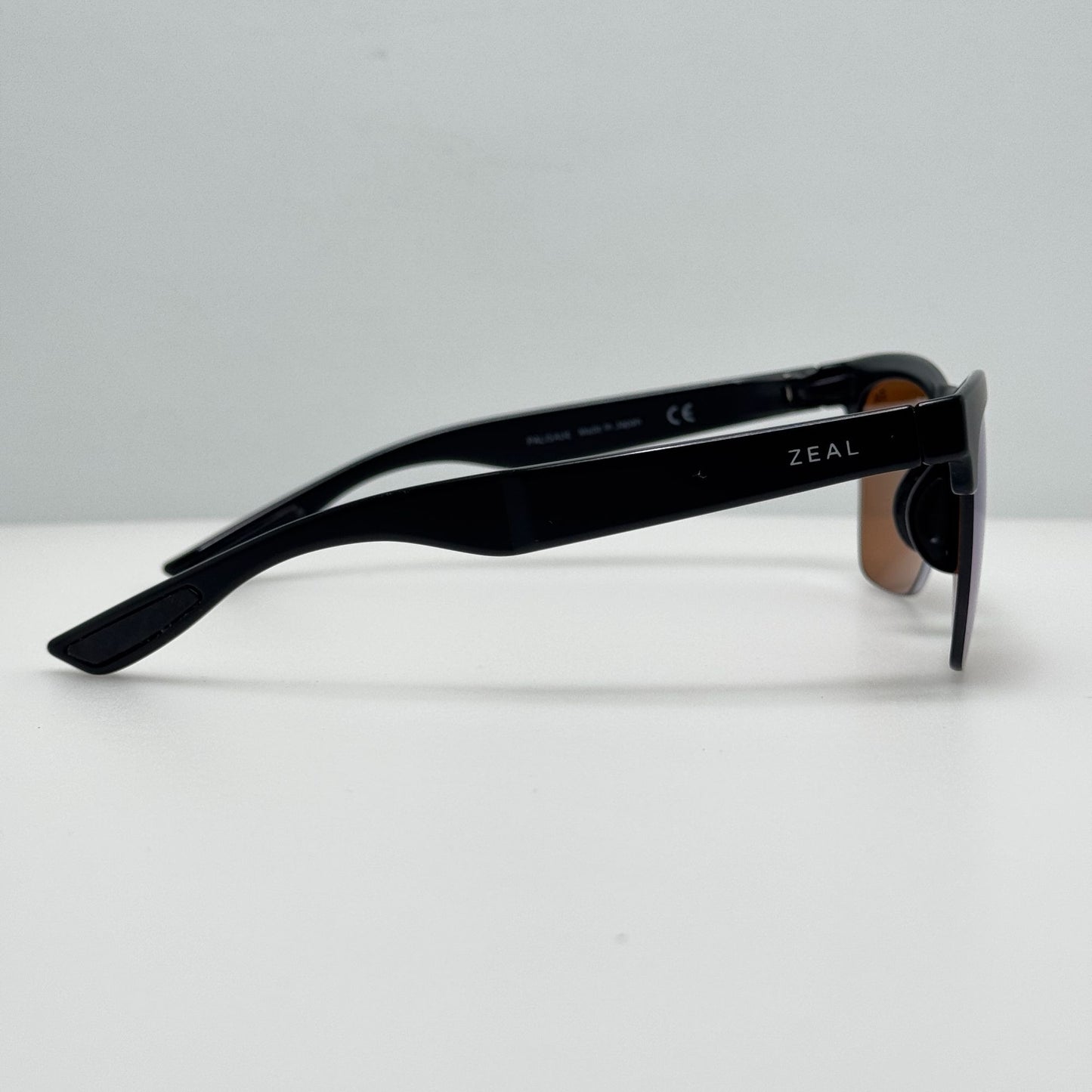 Zeal Sunglasses 11750 Palisade Ellume Polarized Black Japan 56-18-149