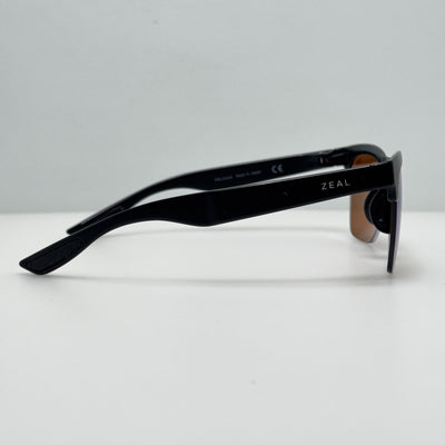 Zeal Sunglasses 11750 Palisade Ellume Polarized Black Japan 56-18-149