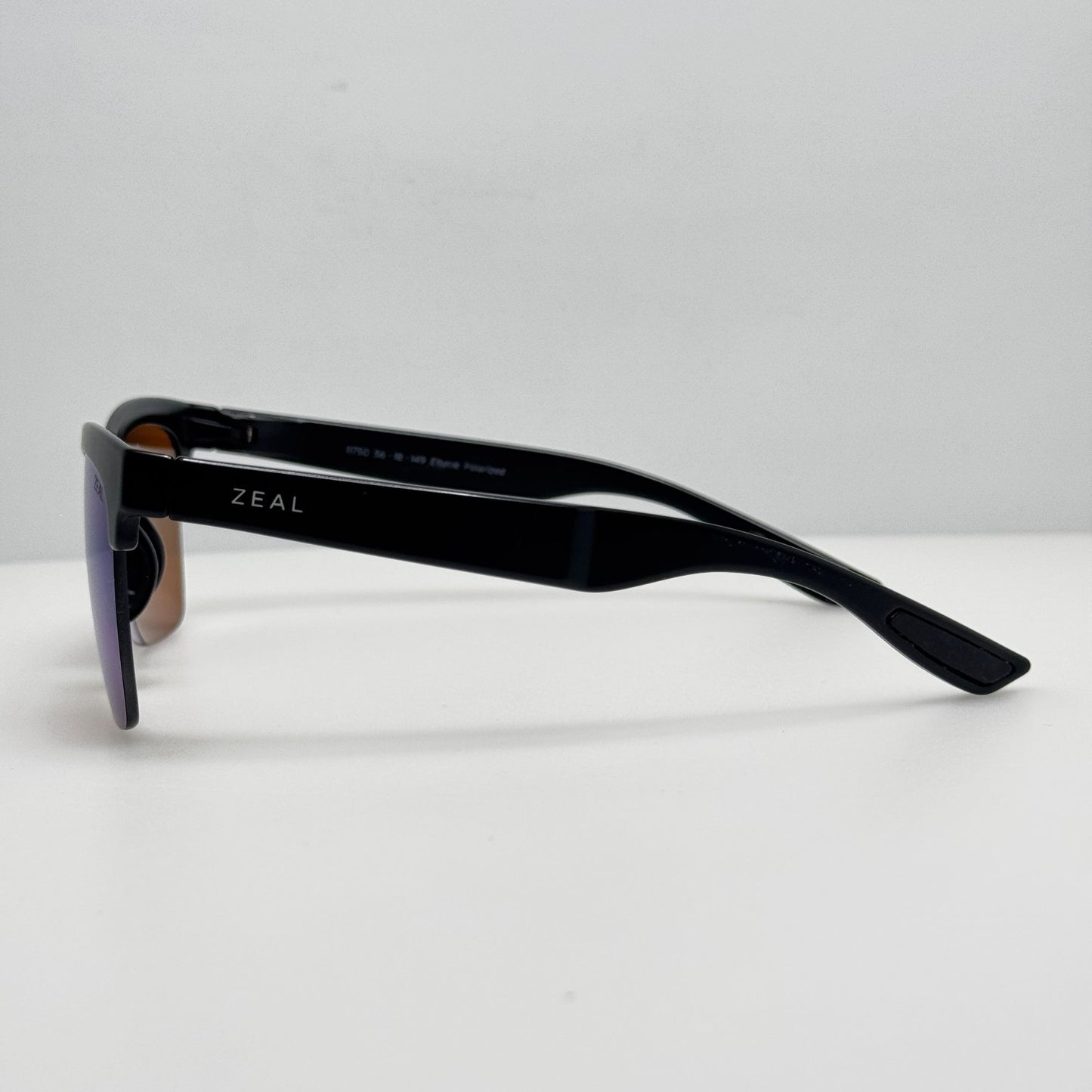 Zeal Sunglasses 11750 Palisade Ellume Polarized Black Japan 56-18-149