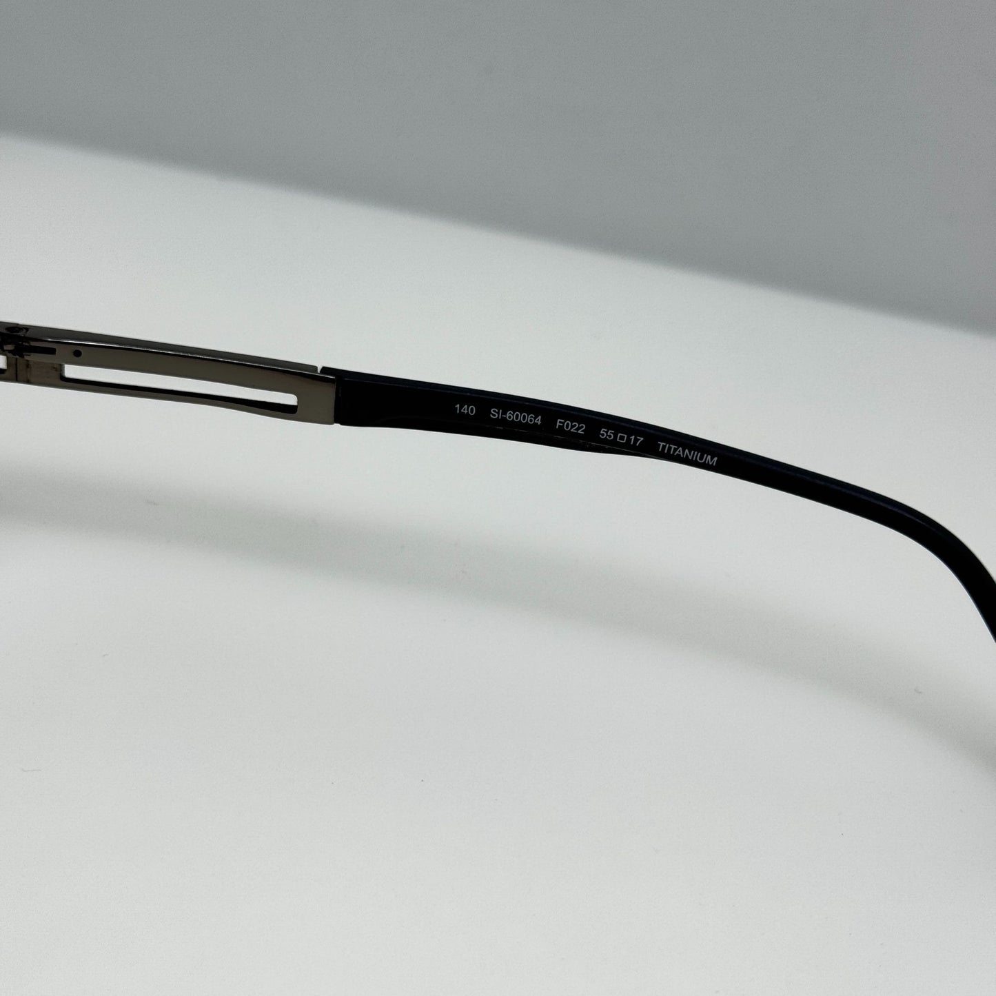 Stepper Eyewear Eyeglasses Eye Glasses Frames SI-60064 F022 Titanium 55-17-140
