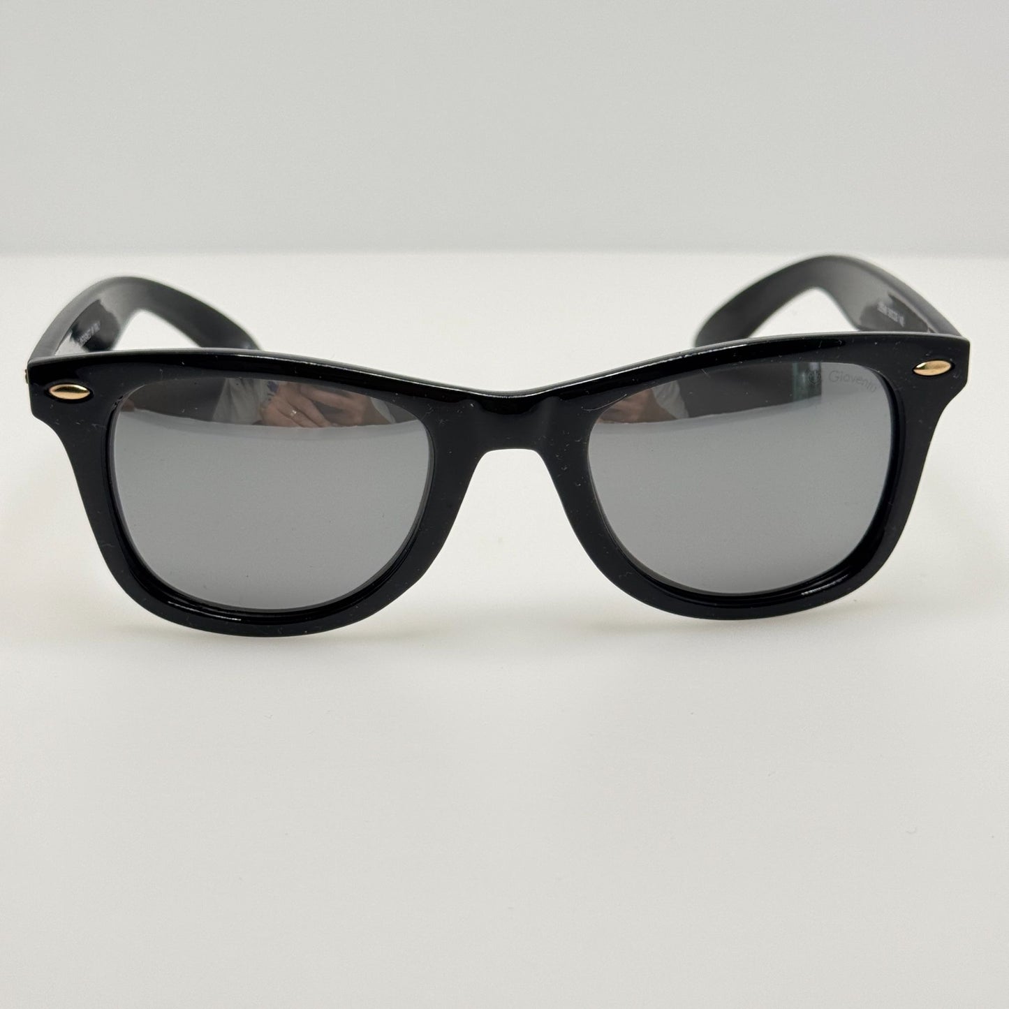 Gioventu Sunglasses DE545 Black Polarized 50-23-142