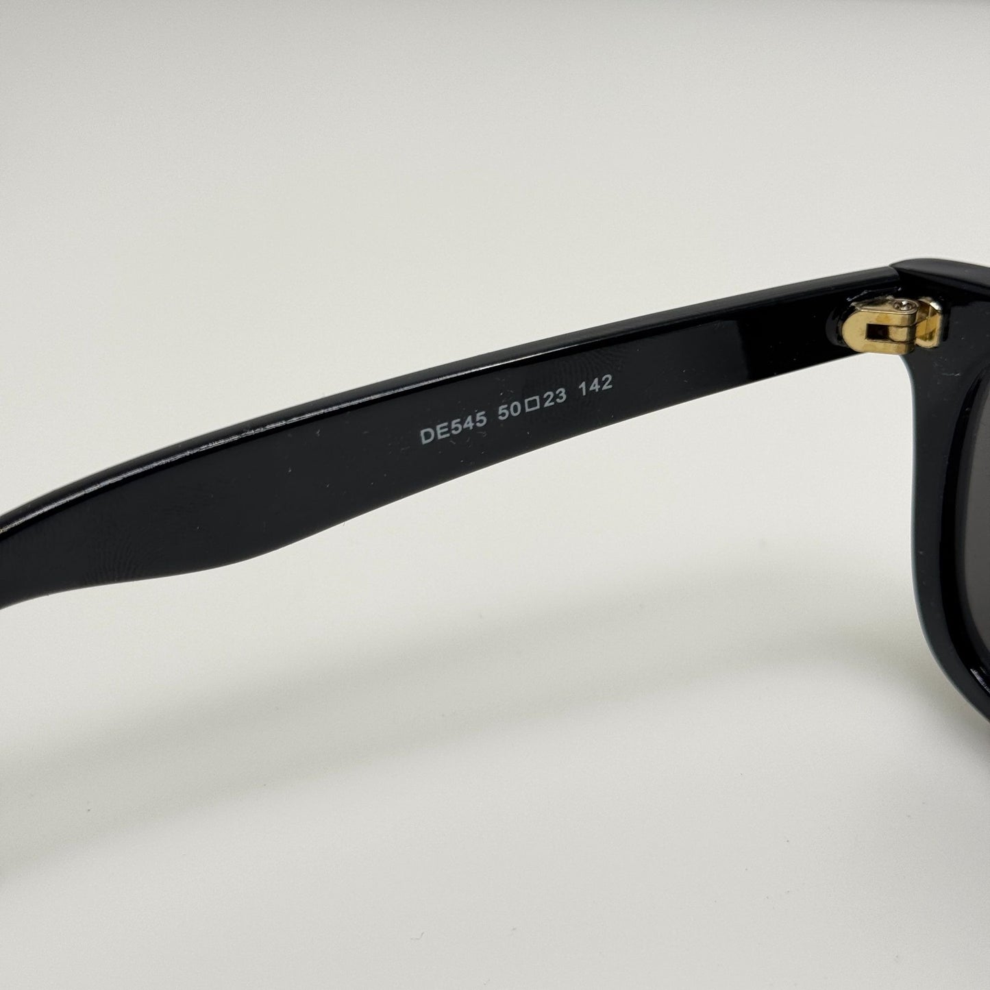 Gioventu Sunglasses DE545 Black Polarized 50-23-142