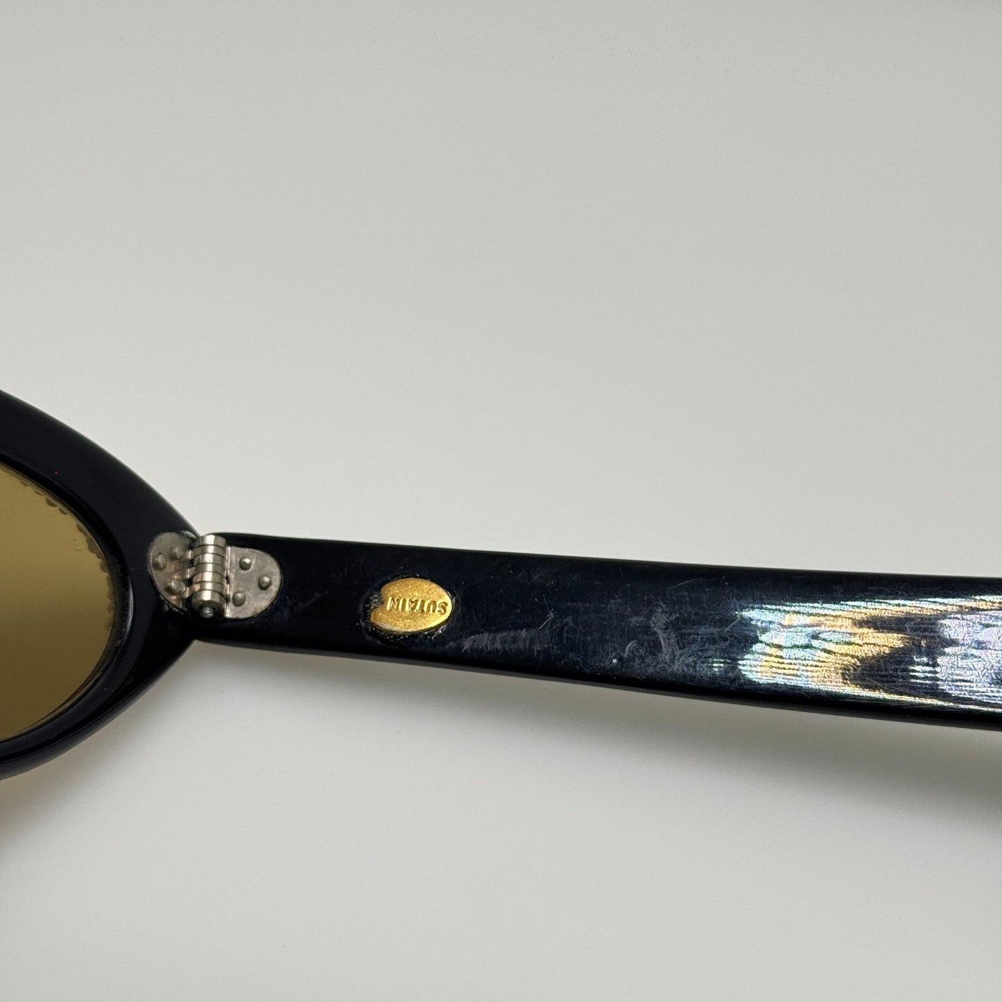 AA Sutain Eyeglasses Eye Glasses Frames Black Read Description