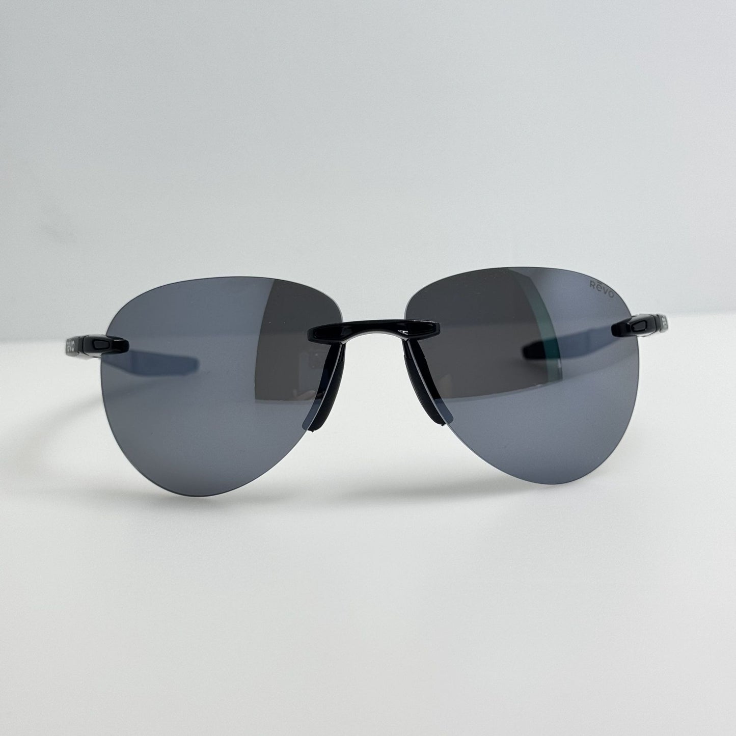 Revo Sunglasses Descend A RE 1169 01 Black Polarized Italy 62-13-139