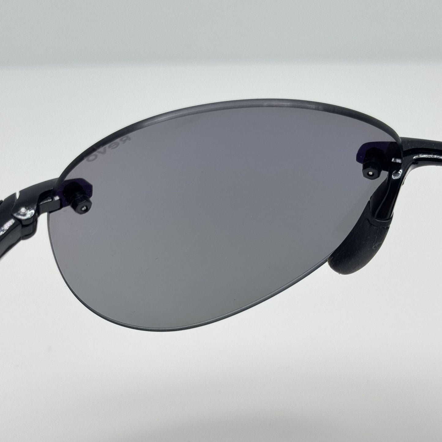 Revo Sunglasses Descend A RE 1169 01 Black Polarized Italy 62-13-139
