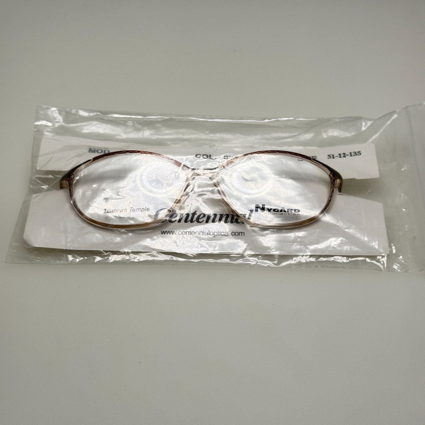 Centennial NG 051 Brown Eyeglasses Eye Glasses Frames 51-12-135