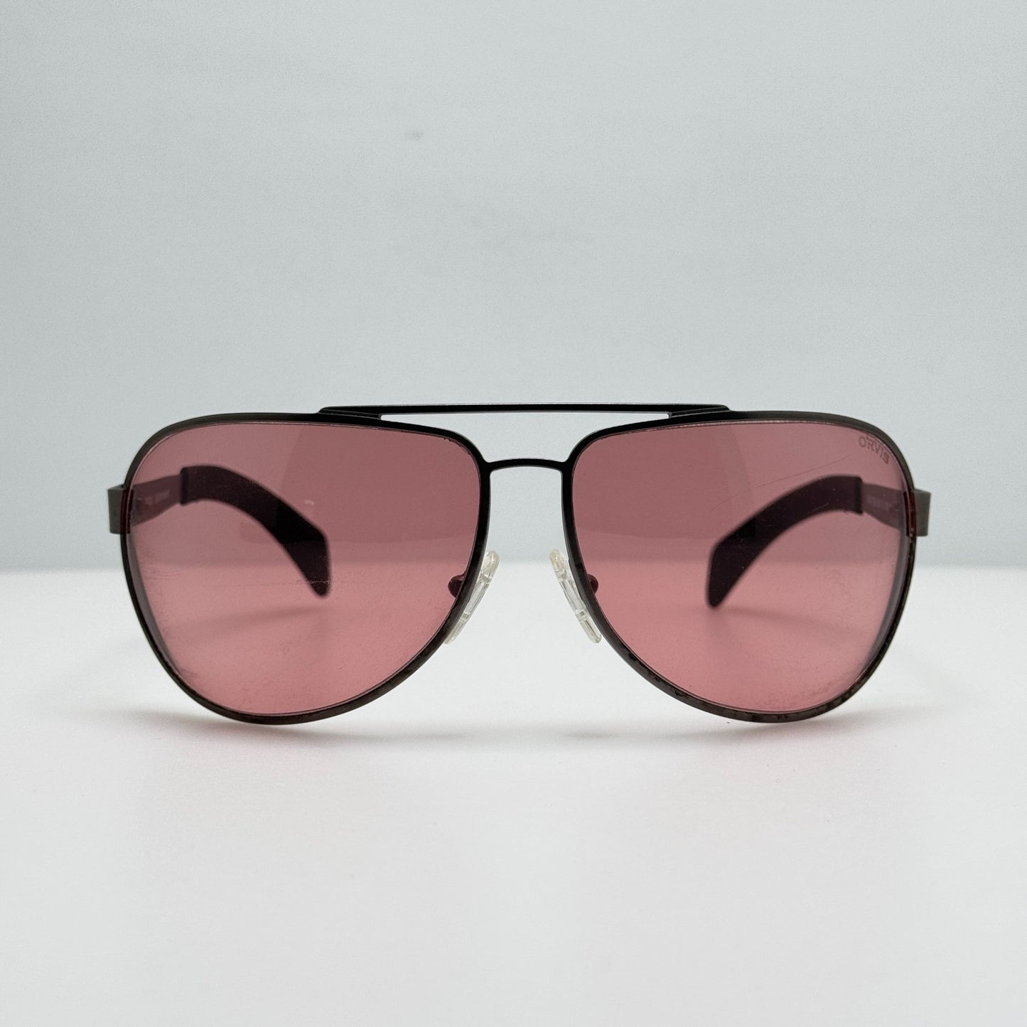 Orvis Sunglasses Wire AY274266 Matte Gunmetal Orange