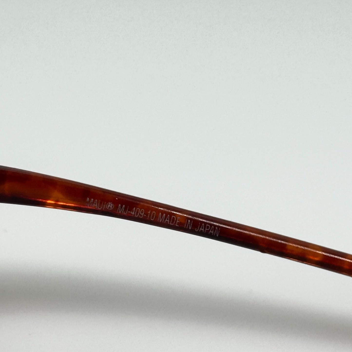 Maui Jim Sunglasses MJ-409-10 Kanaha Tortoise Japan Read Description