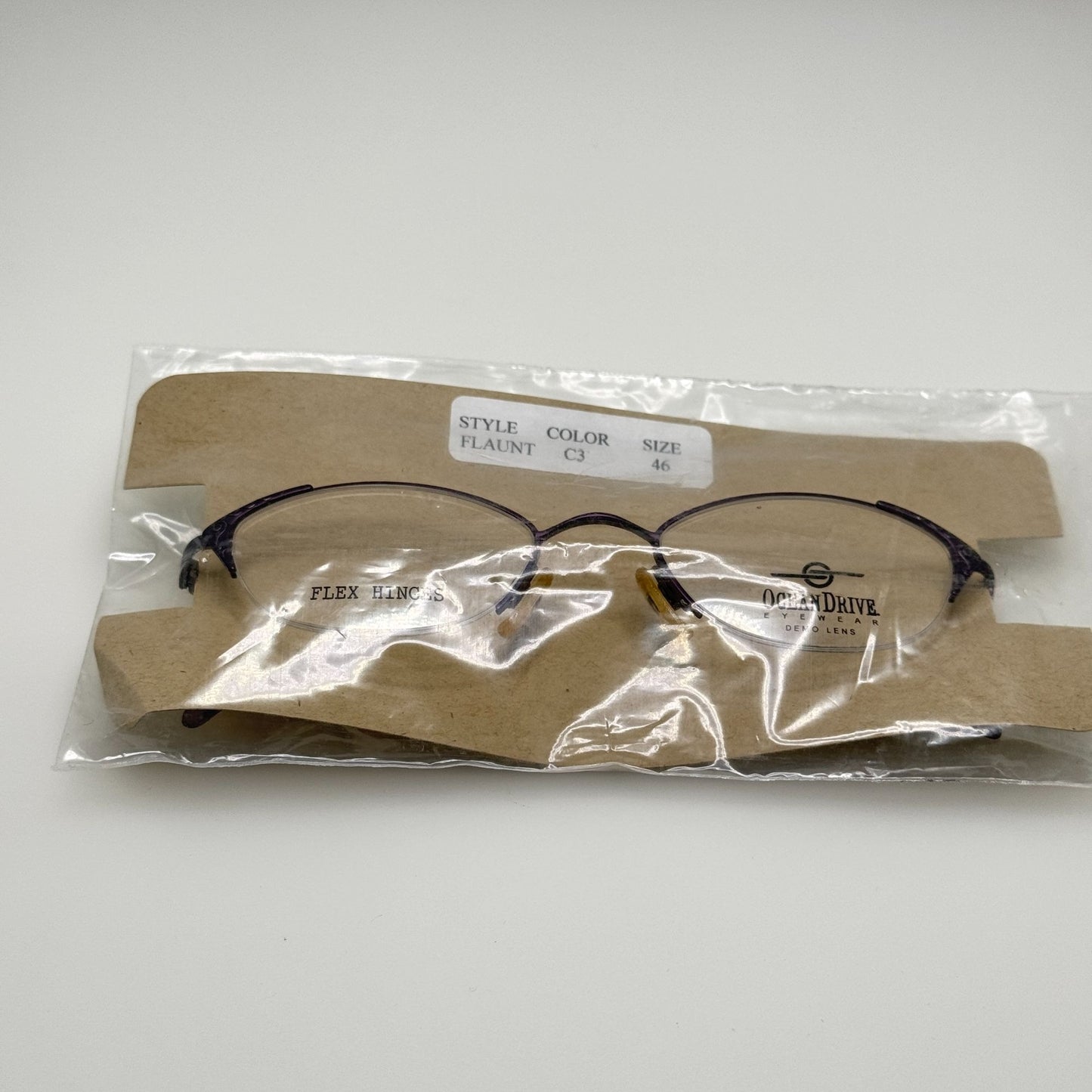 Ocean Drive Flaunt C3 Eyeglasses Eye Glasses Frames 46-19-135