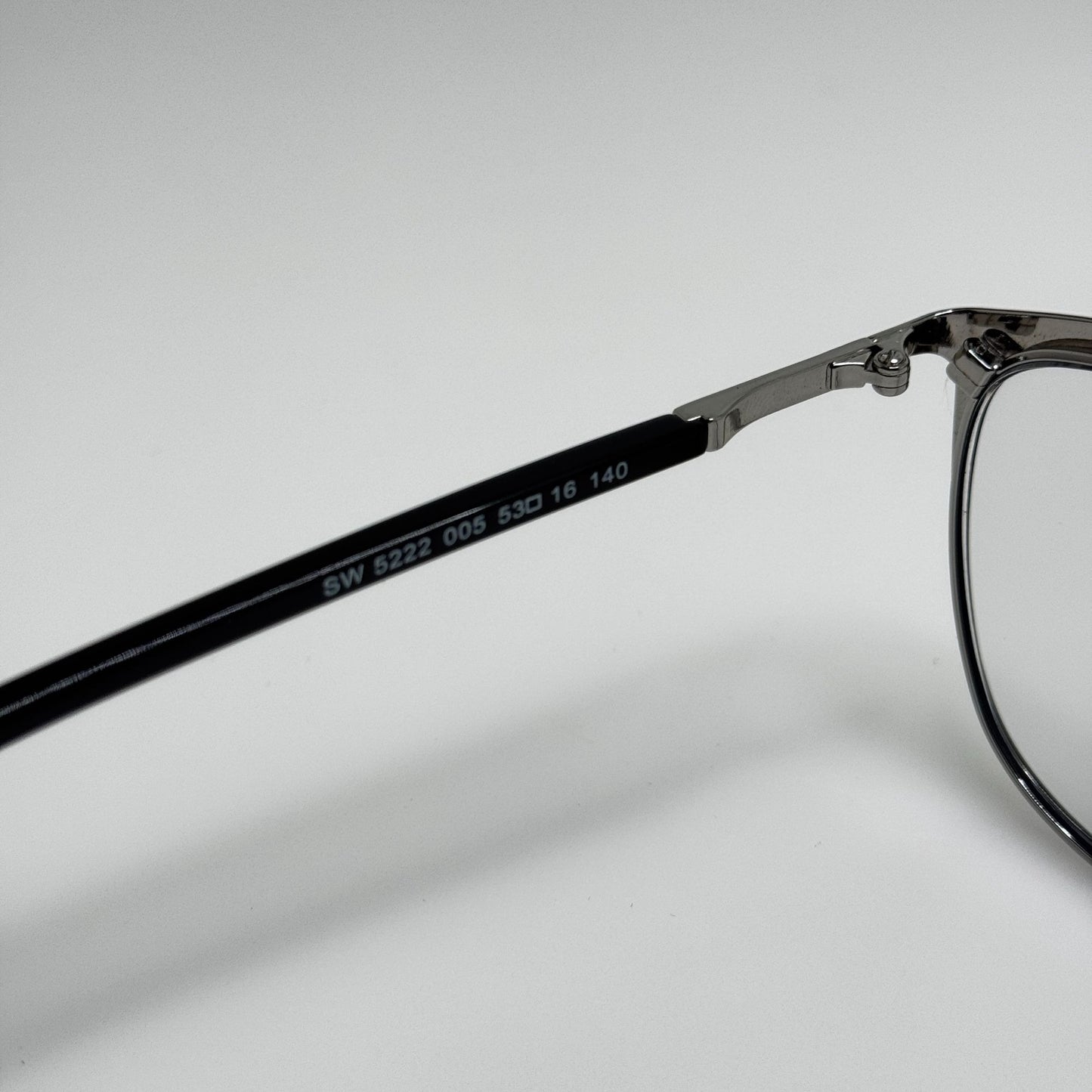 Swarovski SW 5222 005 Black Eyeglasses Eye Glasses Frames 53-16-140