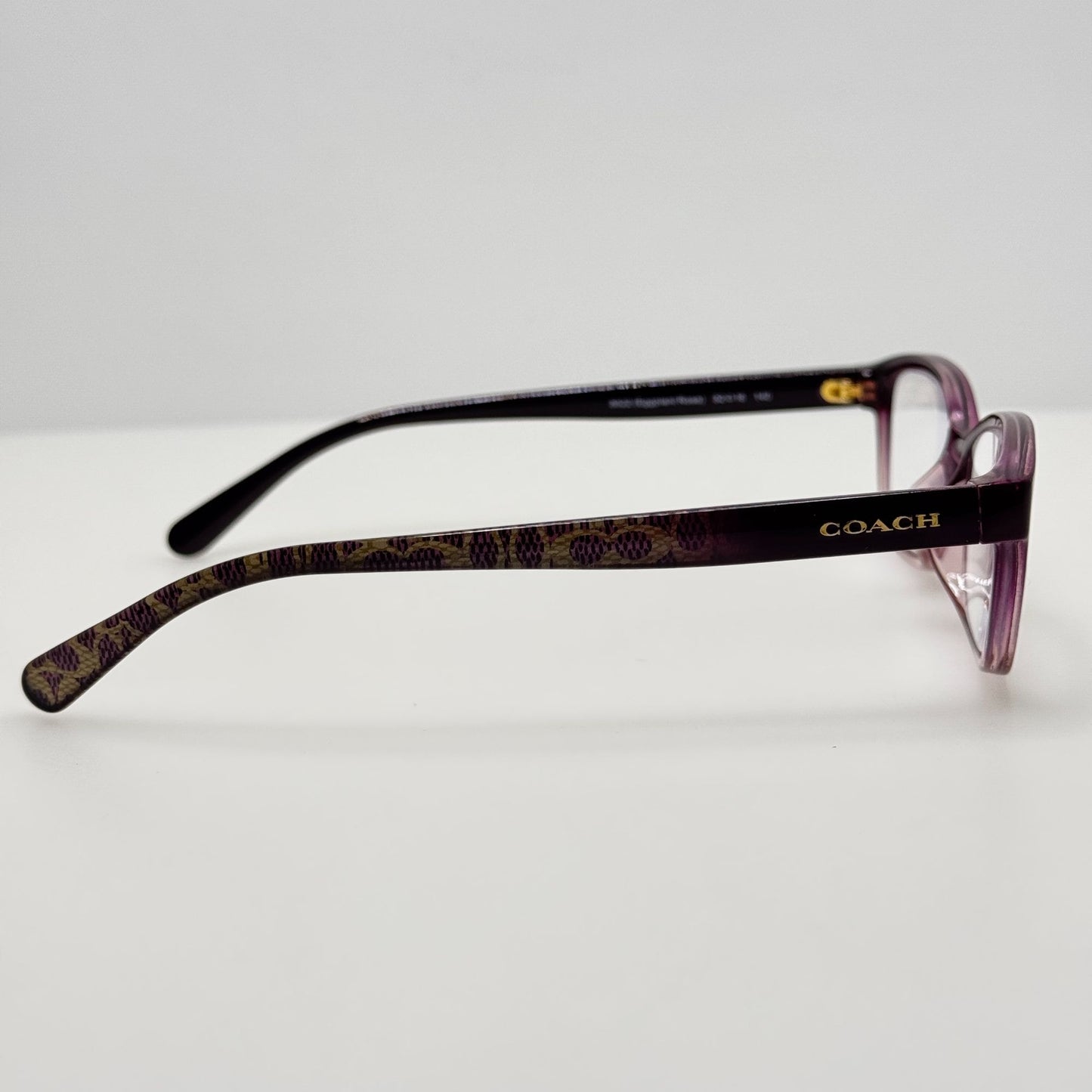 Coach Eyeglasses Eye Glasses Frames HC 5159U 5622 Eggplant Rose 52-16-140