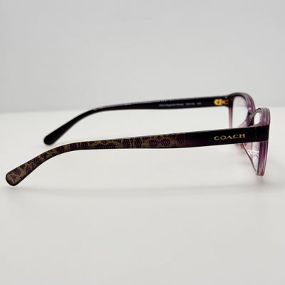Coach Eyeglasses Eye Glasses Frames HC 5159U 5622 Eggplant Rose 52-16-140