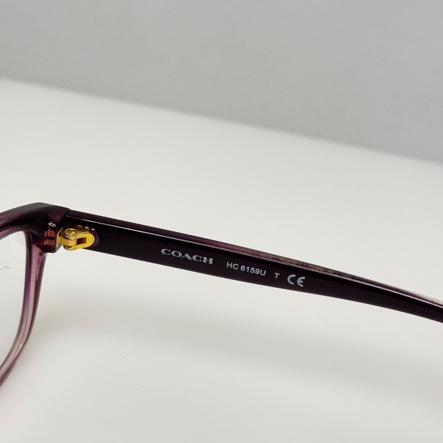Coach Eyeglasses Eye Glasses Frames HC 5159U 5622 Eggplant Rose 52-16-140