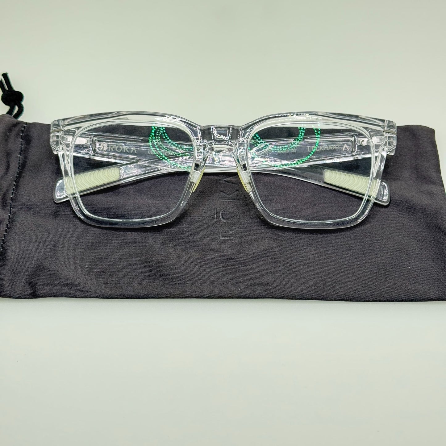 Roka Lockhart E7567-1161 Crystal Eyeglasses Eye Glasses Frames 51-19-137