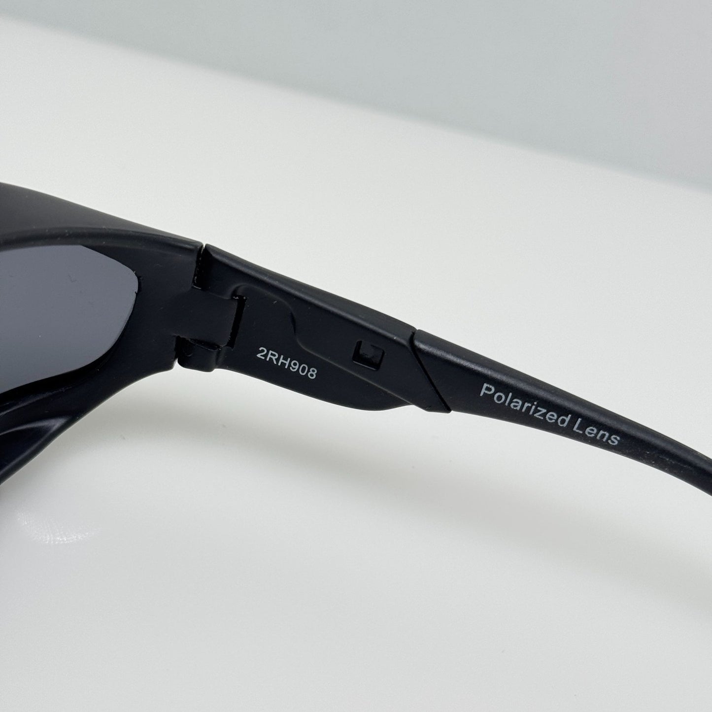 Polar Eyes Sunglasses 2RH908 Bend To Fit Black Polarized